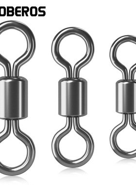 Eight character ring connector high-speed rotating ring stro