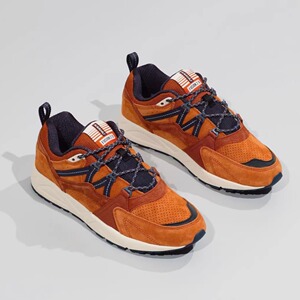卡虎 Karhu Fusion2.0 全皮 秋冬款 恶魔南瓜 复古跑 男女同款