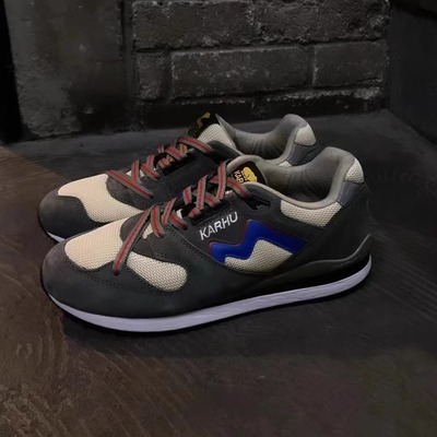 卡虎 Karhu Synchron 秋冬款 不规则鞋带  小草莓配色 复古 男女