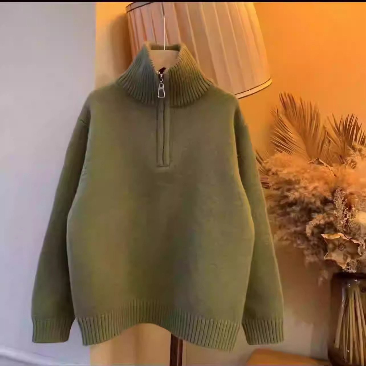 男童秋冬加绒加厚毛衣