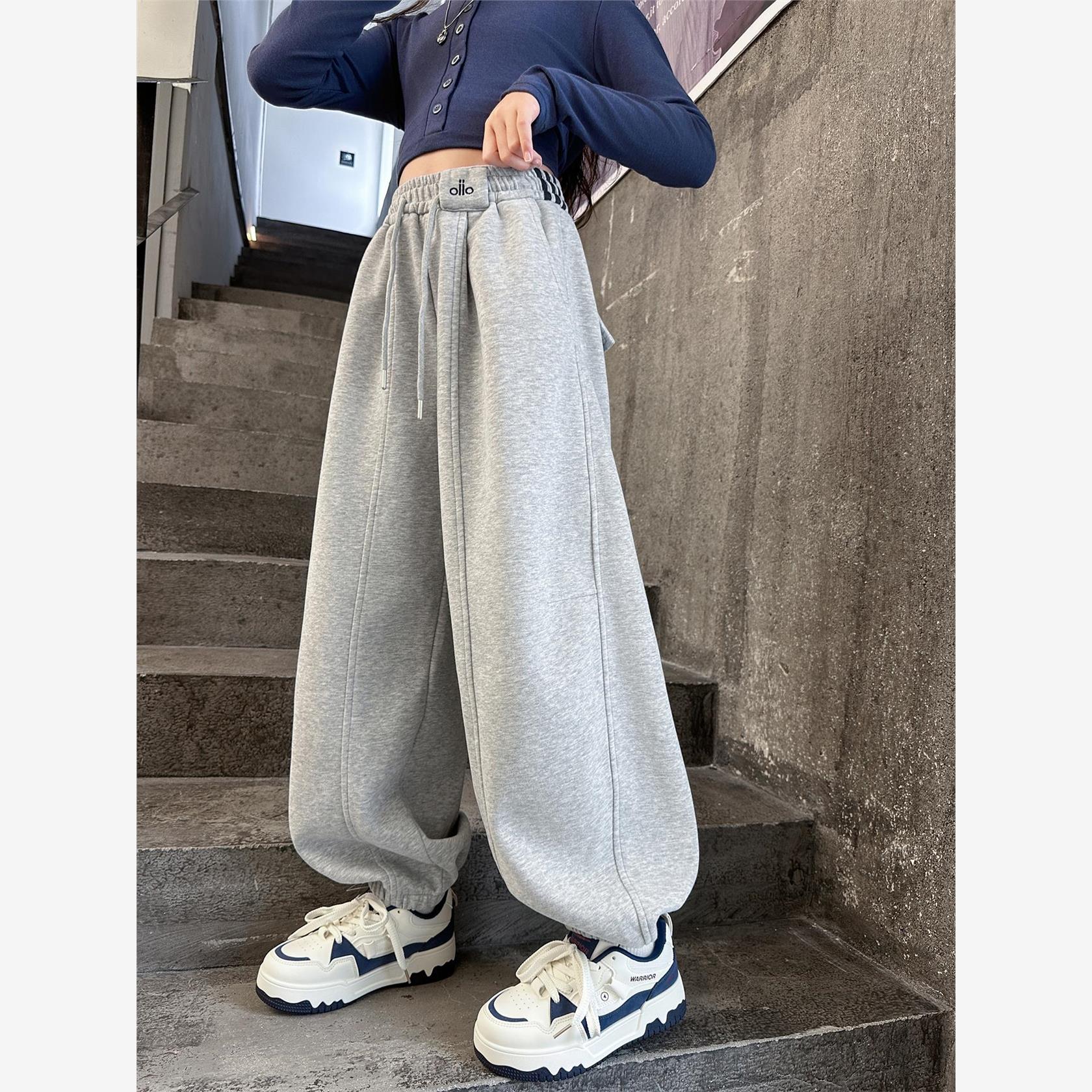 女童卫裤春秋2025新款儿