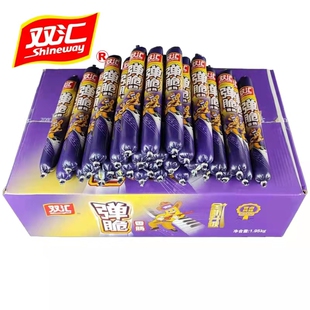 双汇弹脆香肠40g 50支整箱送礼泡面搭档零食即食火腿肠王中王特价