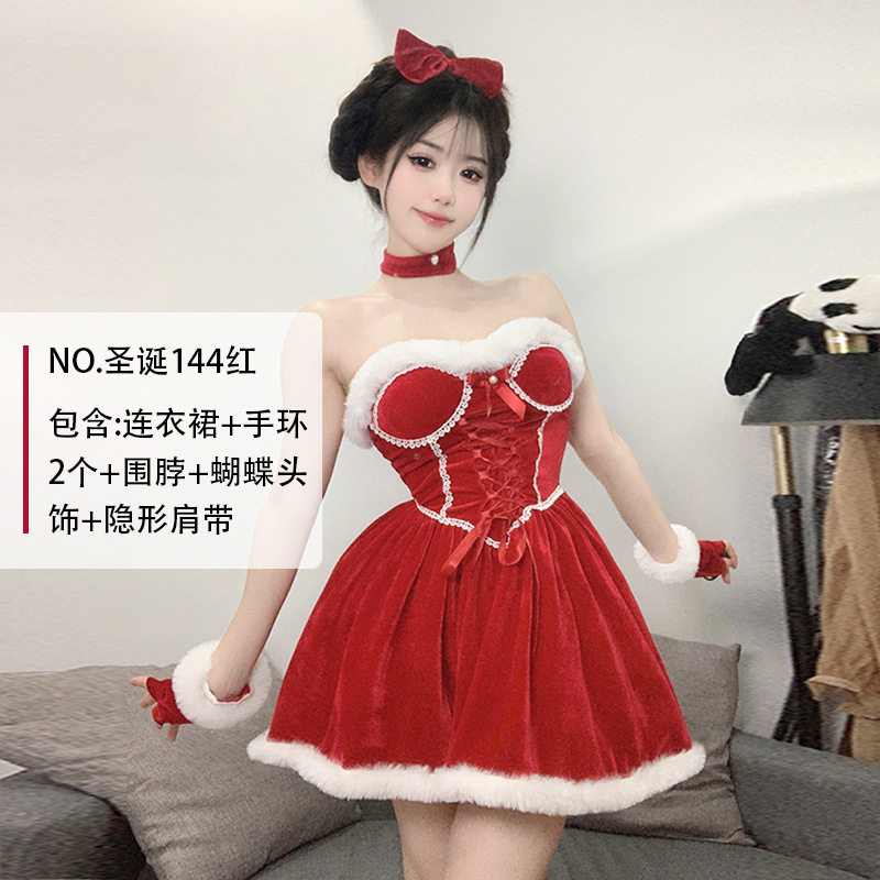 性感睡衣女纯欲风蕾丝吊带睡袍