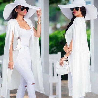 blazers women coats long jacket for ladies white casual coat