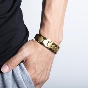 boy gift steel fashion 男手链 stainless Bracelet man men for