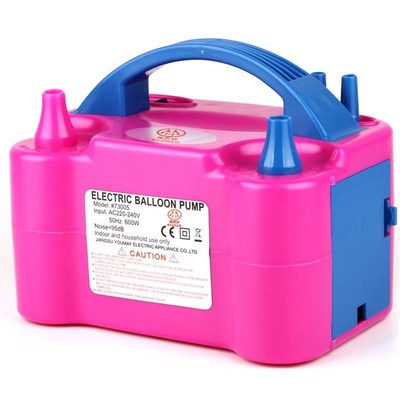 electric pump balloon blowing air pump double hole inflator