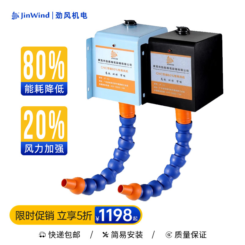 CNC节能风机电脑锣强力吹风机加工中心专用强力吹铁销风机图片