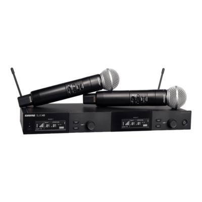 郭有才同款 舒尔SLXD24D/BETA58A SM58专业数字无线话筒一拖一