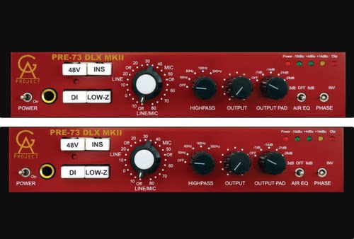 瑞典GA PRE-73 DLX MKII 原装进口单通道话筒放大器 正品行货包邮