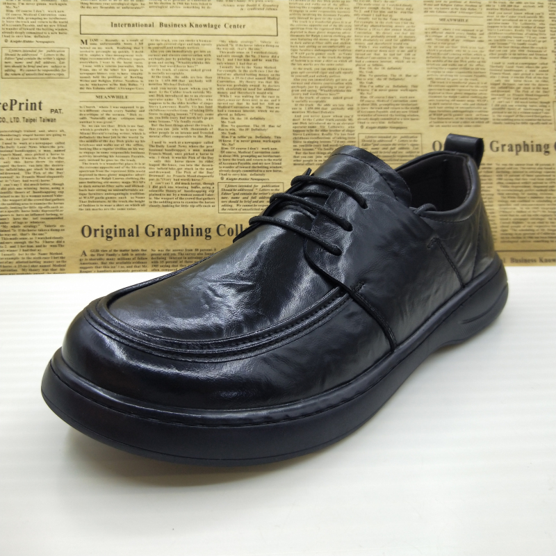 正装百搭软底防滑透气男皮鞋