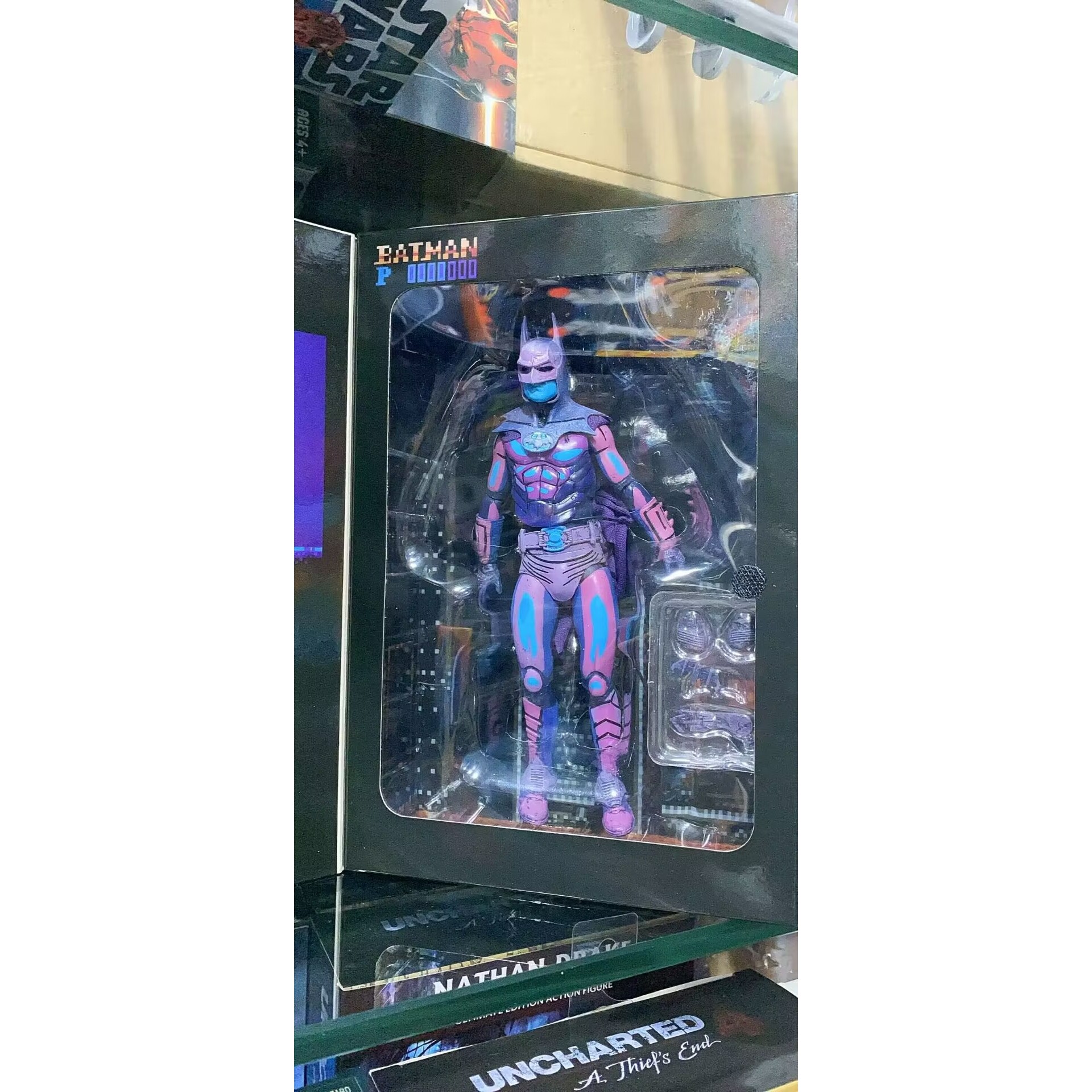 DC漫画英雄漫画色彩色复古蝙