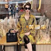 时尚 气质衬衫 显瘦百搭长袖 中长款 女 2025早春新款 宽松韩风灯笼袖