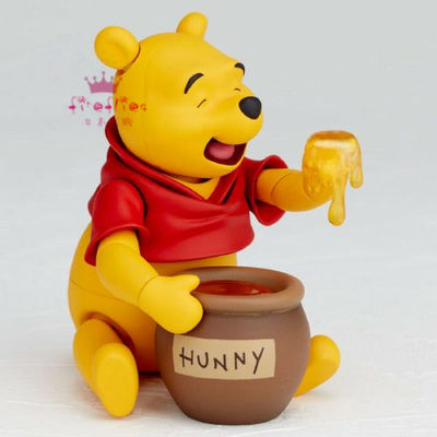 日本代购 Winnie the Pooh小熊维尼 可动人偶公仔手办摆件装饰