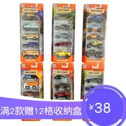 Hot Wheels Xe thể thao nhỏ Hộp diêm 5 Gói Mô phỏng Kỹ thuật Xe Hợp kim Xe Thành phố Đồ chơi Giao thông Mô hình Xe - Chế độ tĩnh