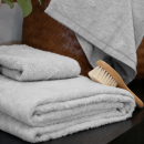 NOAB纯棉100%全棉新疆长绒棉浴巾毛巾方巾三件套装 A类吸水不掉毛