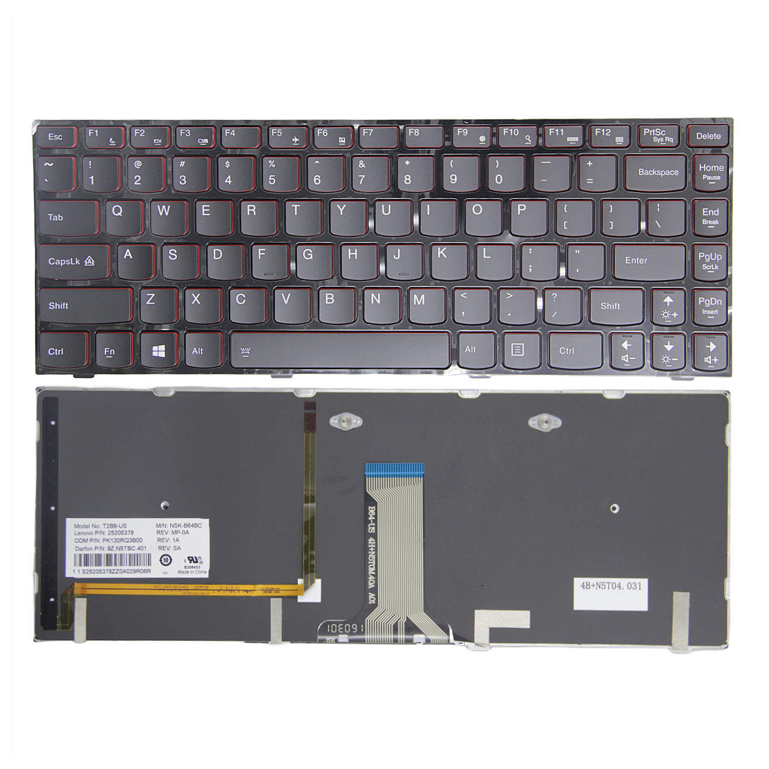 适用联想 Ideapad Y400 Y400N Y410P Y430P Y500 Y510P Y590 键盘 3C数码配件 笔记本零部件 原图主图