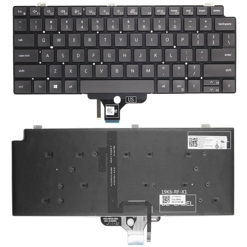 适用戴尔13-73107410P33S键盘