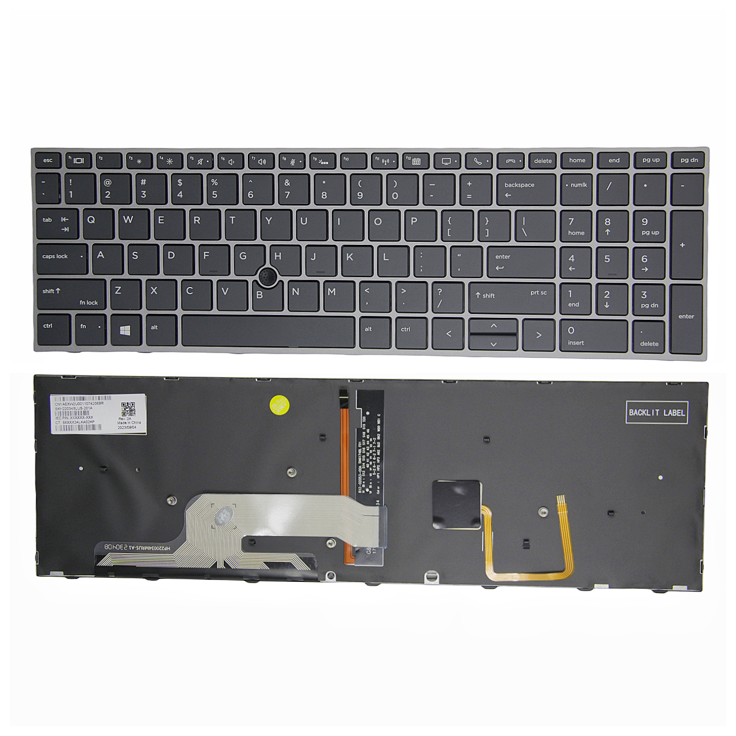全新HP惠普 ZBOOK Fury 15 G5 15 G6 17 G5 17 G6 笔记本电脑键盘