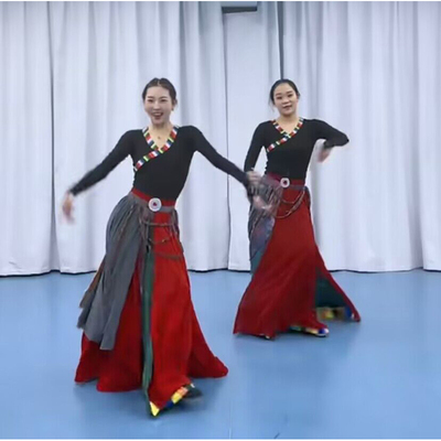 少数民族藏族舞蹈藏族舞蹈格妃尔