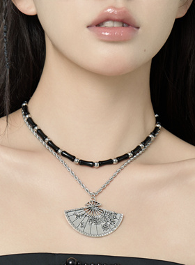 Starfire铜合金女锁骨链