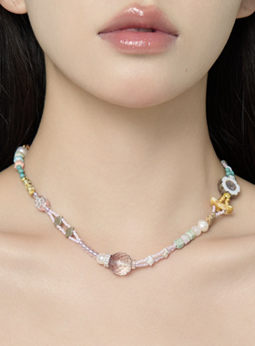 Starfire捷克珠女锁骨链