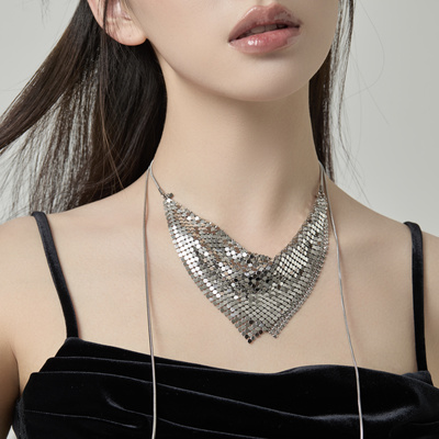 Starfire铜合金女高级感锁骨链