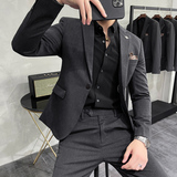长期做不断货#大码不加价韩版小西装高品质西服两件套LJT70-P180，男装西服套装，电商A445