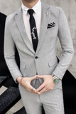 LJT36春夏新款韩版修身小西装高品质西服套装结婚礼服两件套，男装西服套装，电商A445