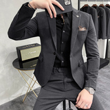 长期做不断货#大码不加价韩版小西装高品质西服两件套LJT70-P180，男装西服套装，电商A445