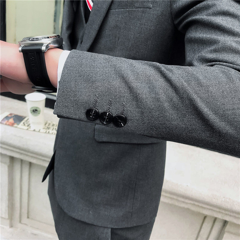 长期做不断货韩版小西装男士西服套装新郎结婚礼服三件套TZ11,男装西服套装,电商A445