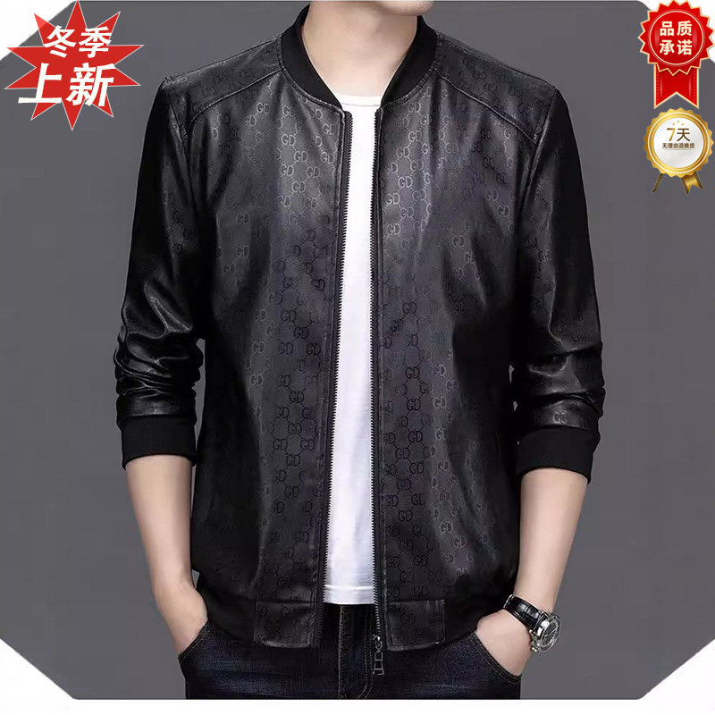 皮衣男2025新款今年流行爆款外套