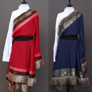 新款藏族服装贵族藏袍男士西藏旅游少数民族风写真藏式服饰新款