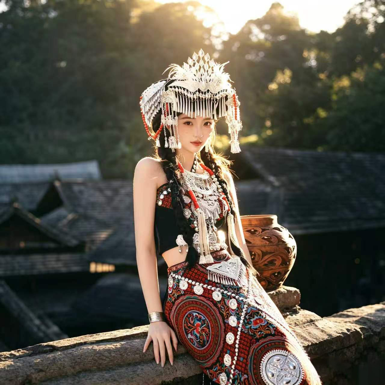 美翻了!!绝美刺绣少女装