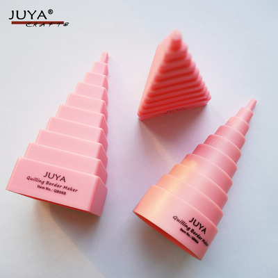 俊雅粉色蓝色衍纸工具缠绕