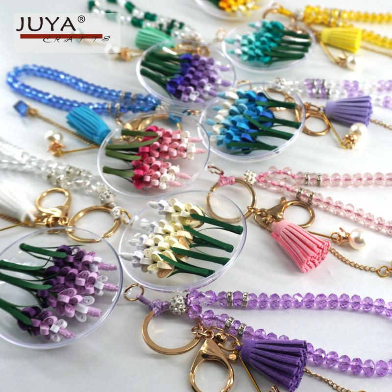 JUYA薰衣草创意礼品送教程衍纸图片