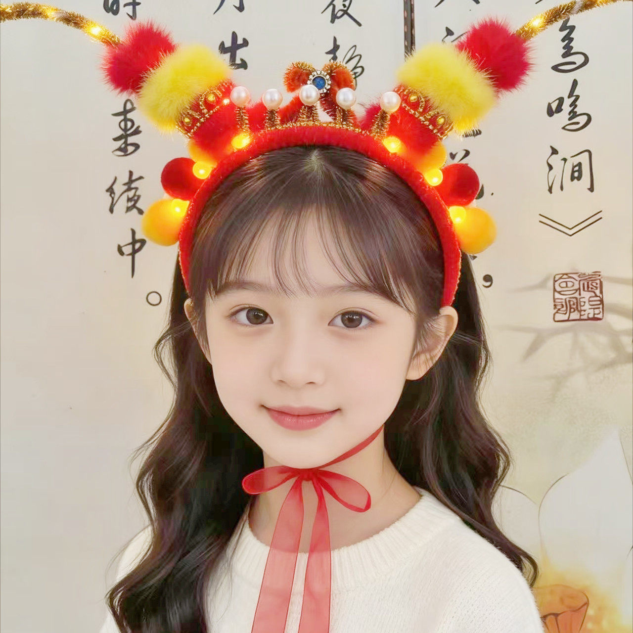 孙悟空发箍簪花春天气质拍照神器外出打卡材料包