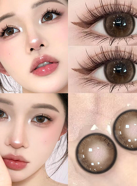 心动格雷美瞳日抛30片婚礼棕色混血一次性10片隐形眼镜WF次抛女TN