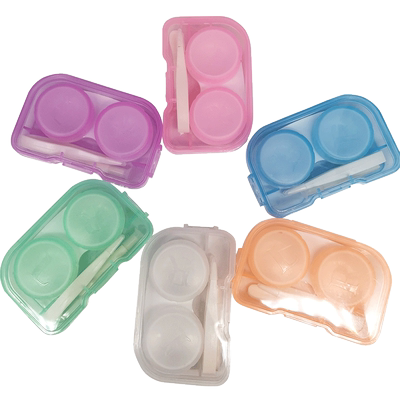 美瞳取戴器佩戴辅助工具少女小巧便携隐形眼镜新手收纳双联盒子KW