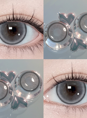 卡拉小狗美瞳半年抛大小直径日常素颜隐形眼镜正品官方旗舰店1XX