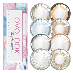 厌世奶醉蓝色美瞳半年抛大直径官网正品旗舰隐形眼镜年抛男女9xx