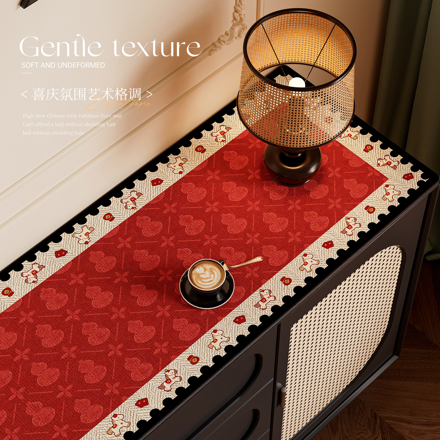 新年皮革餐边柜垫2026新款电视柜台面保护垫防水防油防烫免洗桌面,居家布艺,桌布,淘宝优惠券,粉丝福利购,淘宝优惠卷