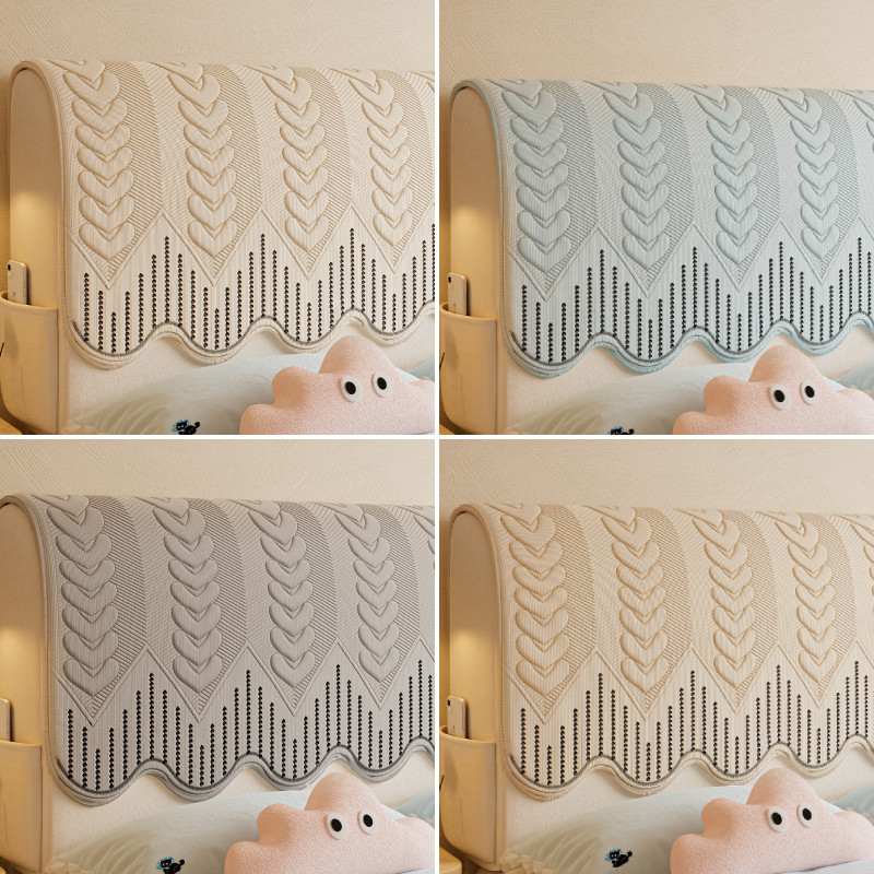 床头罩万能四季通用2025新款防尘欧式床头异形弧形遮灰尘保护套罩