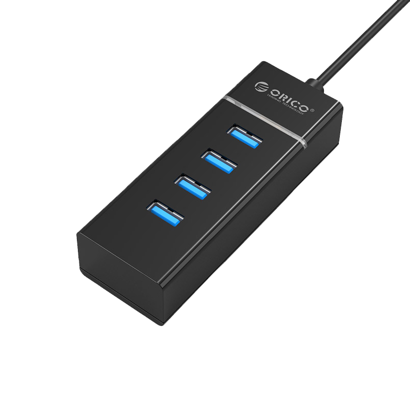 ORICO奥睿科usb3.0扩展器集分线器笔记本电脑多功能外接鼠标键盘U优盘拓扩展坞ubs一拖四转接延长多接口hub