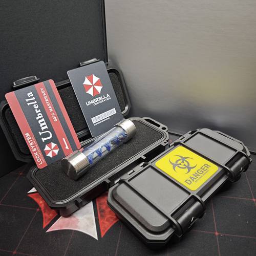 生化危机手工t病毒病毒样本瓶手办模型玩具游戏周边儿童保护伞标