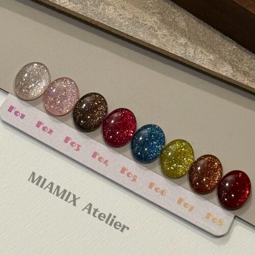 【MIAMIX Atelier】闪粉甲油胶F01~F08美甲 1g