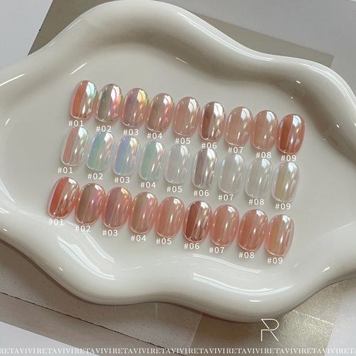 RETA VIVI 闪钻粉钻光之境 粉质细腻超亮服帖不浮粉 美甲  0.1g