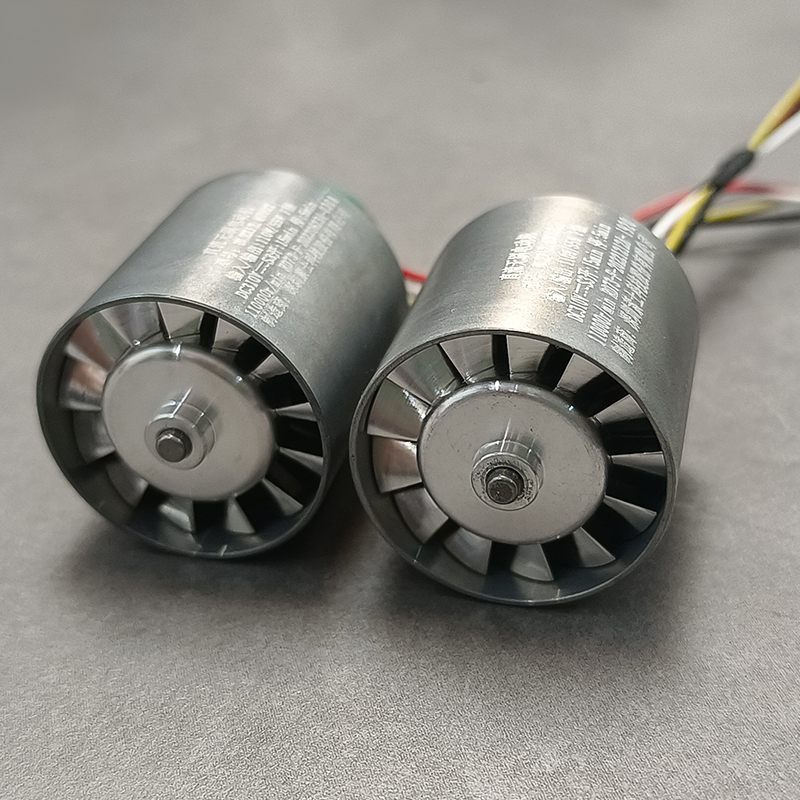 暴力风扇 DIY网红暴力吹风机高转速无刷电机涵道风扇已改低压