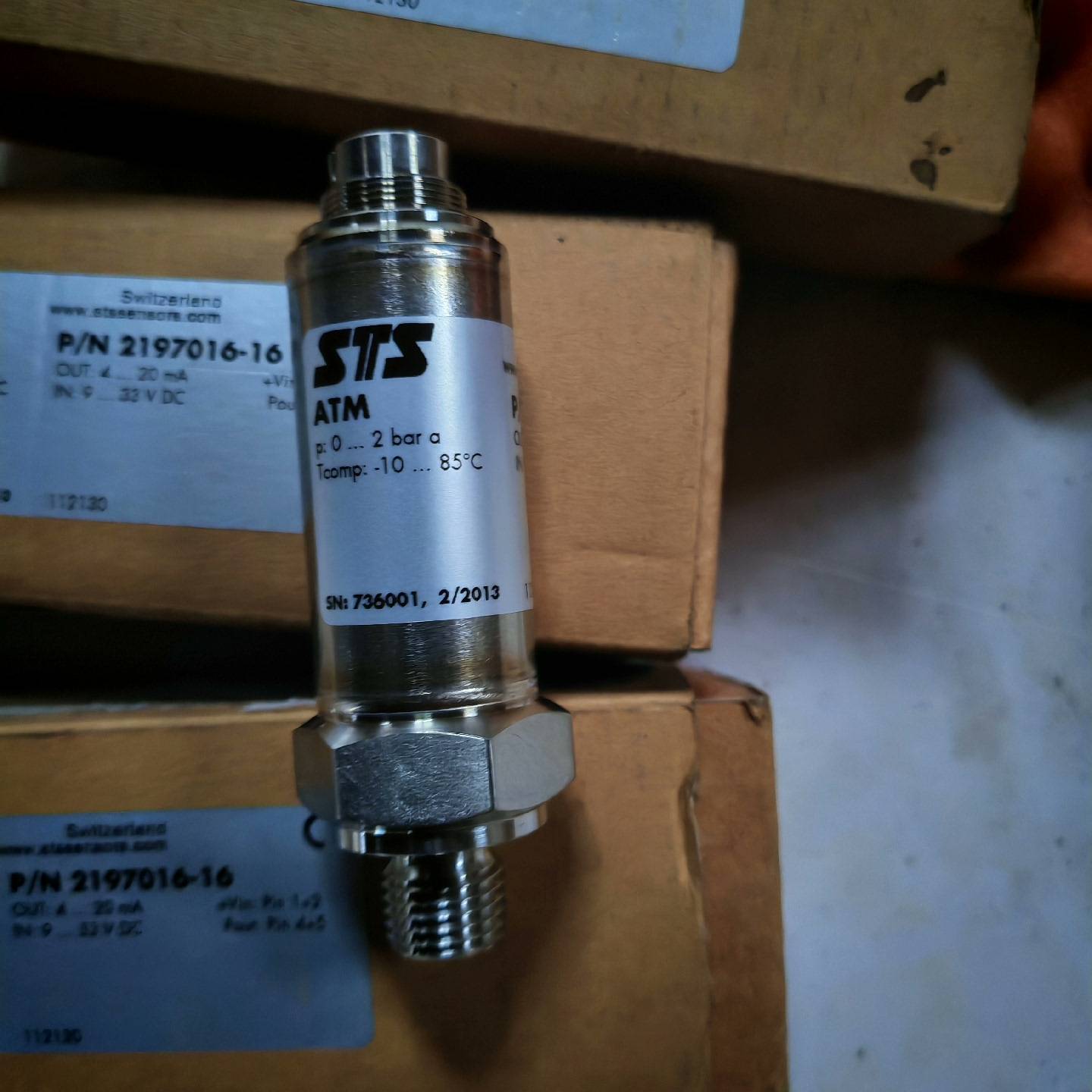 议价STS压力传感器P/N2197016-16适用