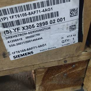 議價1FT6105－8AF71－4AG1電機適用