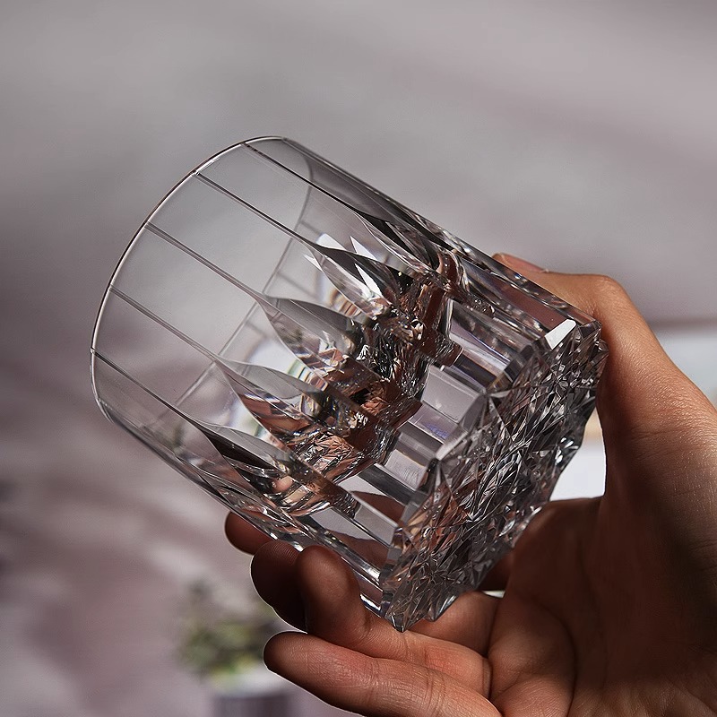 奢华高档k9水晶玻璃威士忌杯